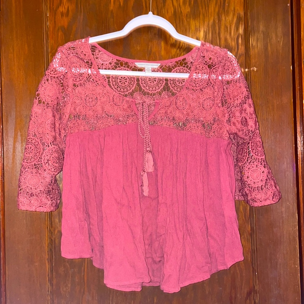 American eagle cute small shirt